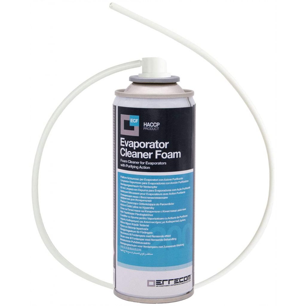 Errecom Evaporator Cleaner Foam, No Rinse Foam Evaporator Coil Cleaner, 400 mL aerosol can
