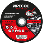 Discos de Corte Fino Inox MASTERCUT 115X1