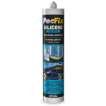 Silicone Acetato Sanitários e Cozinhas Branco 9003 PECFIX