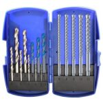 Conjunto 16 Brocas DIN338 HSS + SDS Plus + Enc.Cil.
